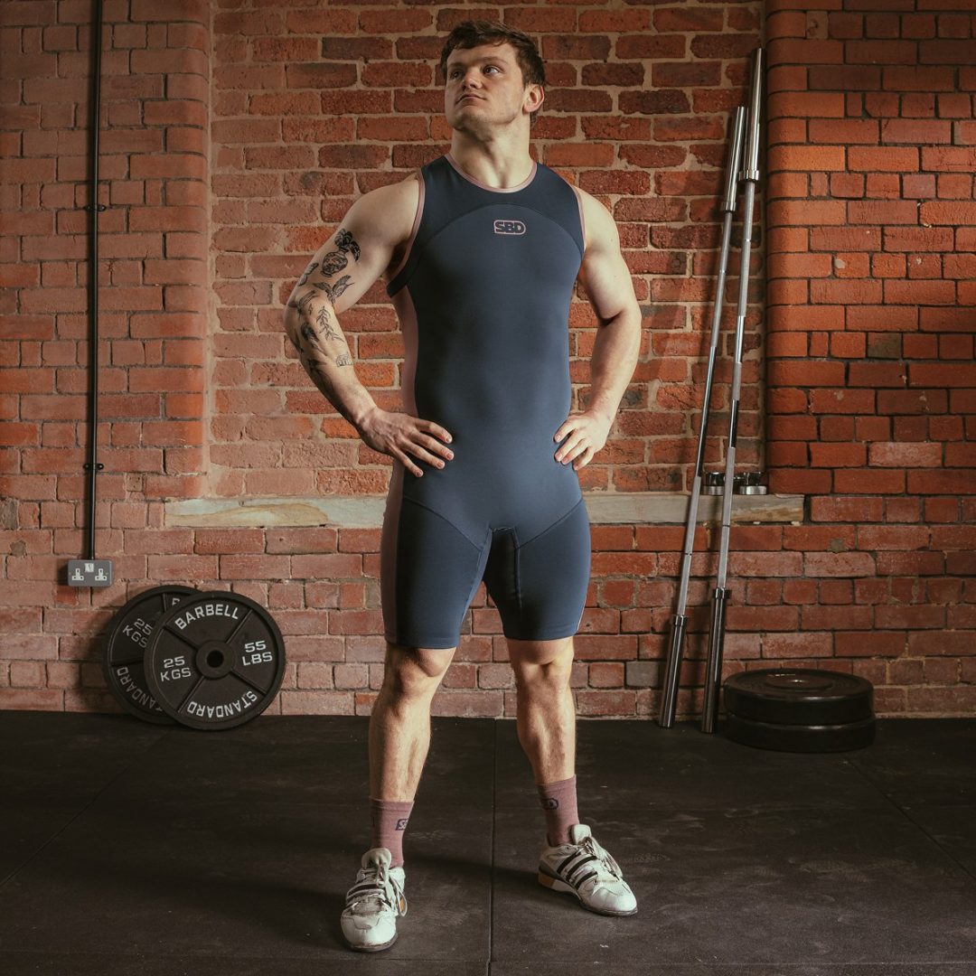 Serenity Dres za olimpijsko dvigovanje uteži - Navy (weightlifting singlet)
