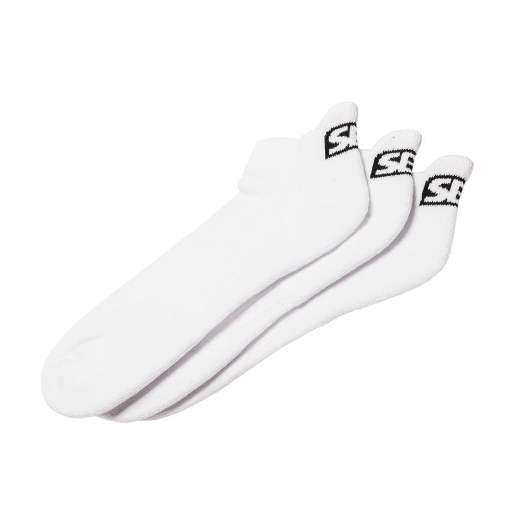 SBD Trainer bele nogavice - 3 pari (trainer socks 3pack)